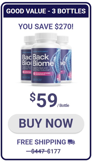 Buy BackBioMe 3 Bottles